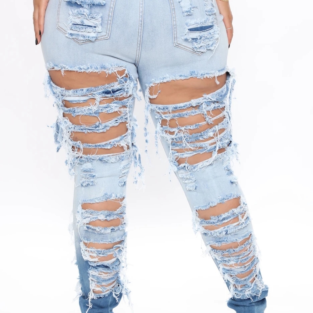 Sexy shredded jeans - Picture 8 of 8